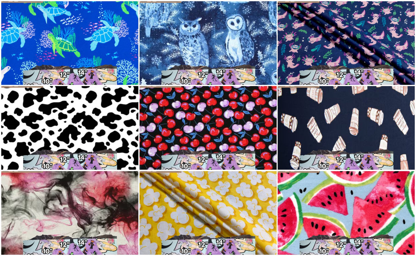 Fluff Your Way to Savings | Choose from 9 different FLANNEL prints for Cloth Pads!