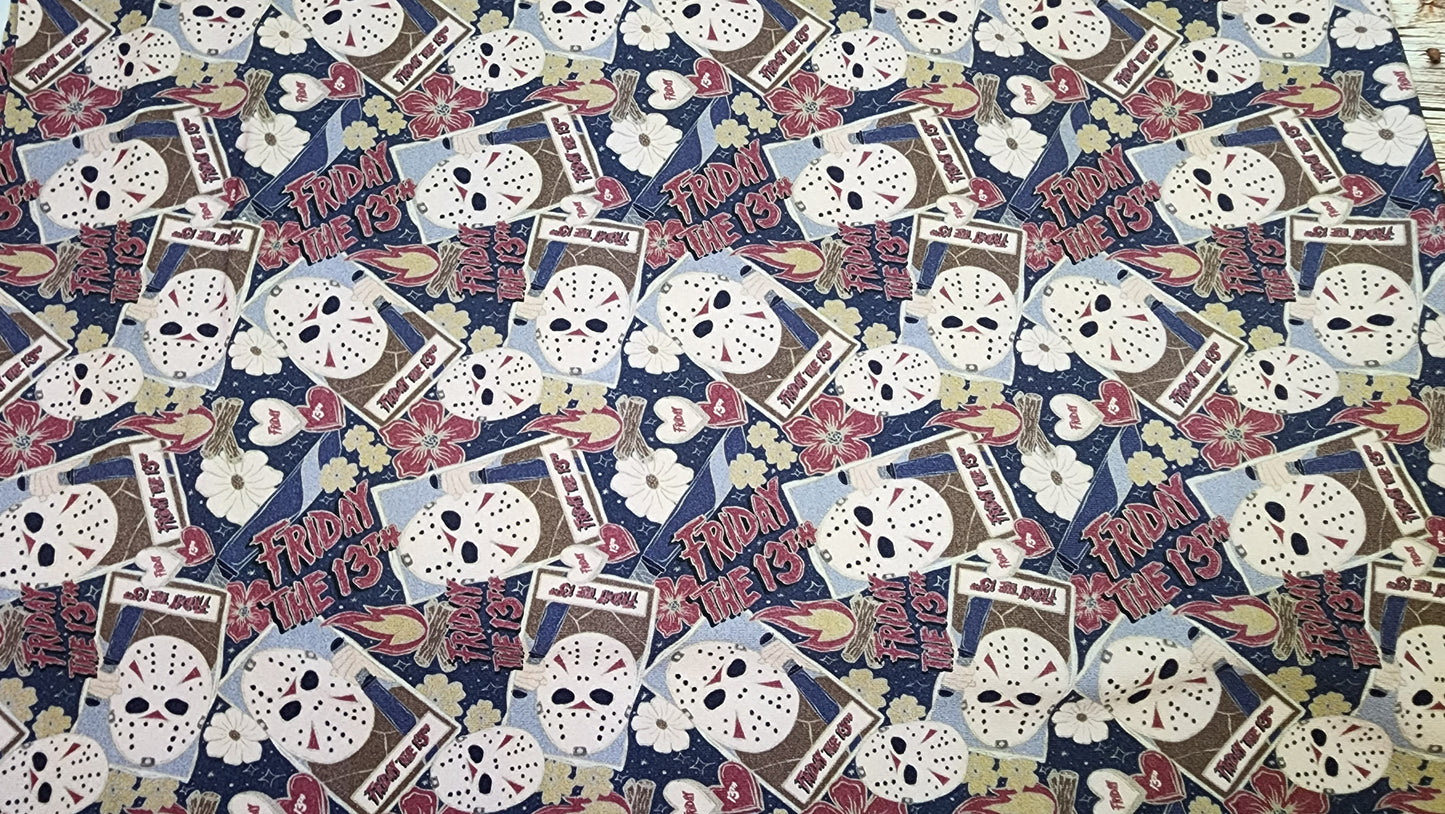 Muted Friday 13th Horror, Mask | Bunzies Underwear | Choose Briefs, Booty, or Super Booty