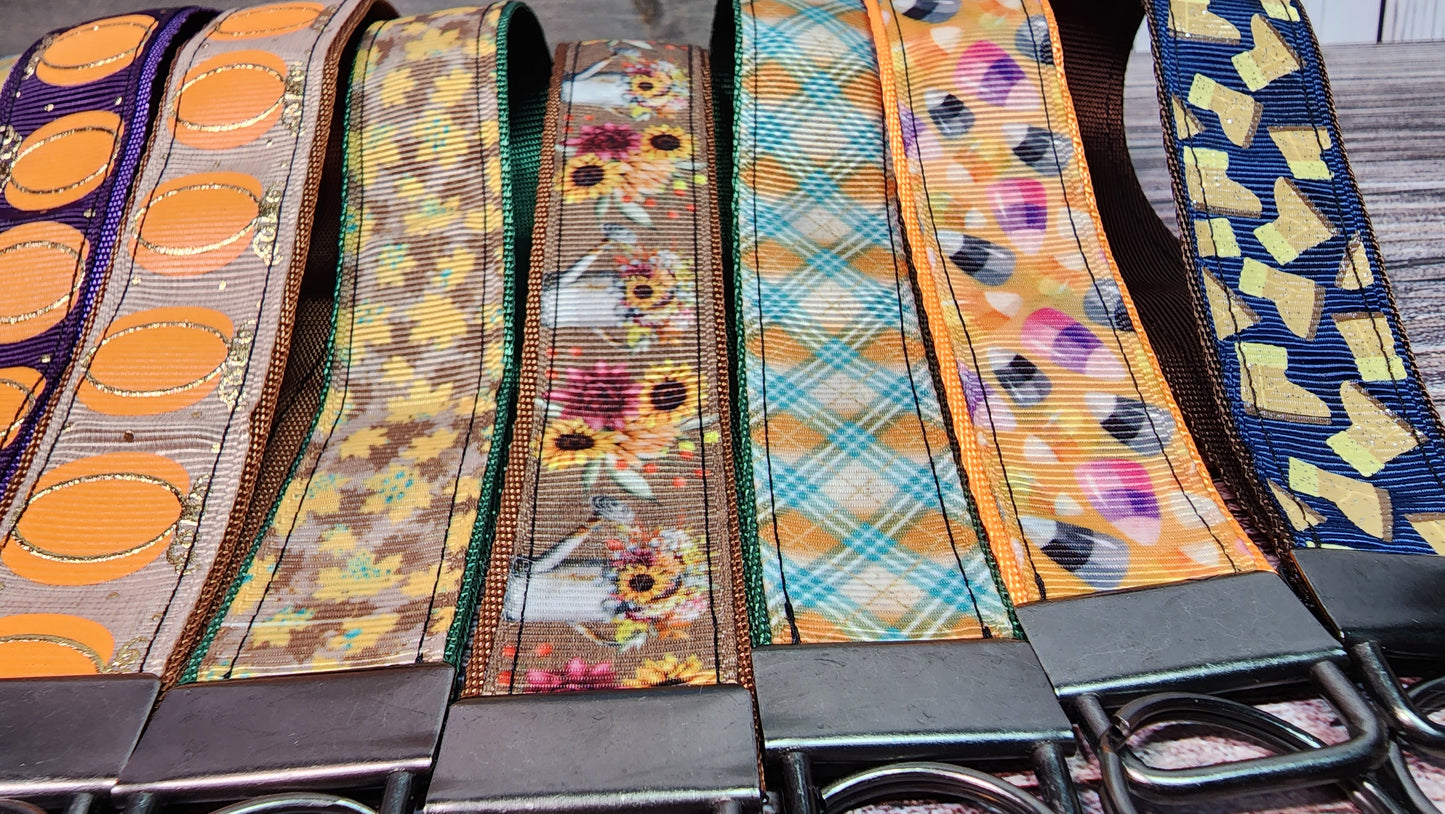 Choose your print | Fall, Summer, Winter Wristlet Key Fobs | Ribbon & Nylon |