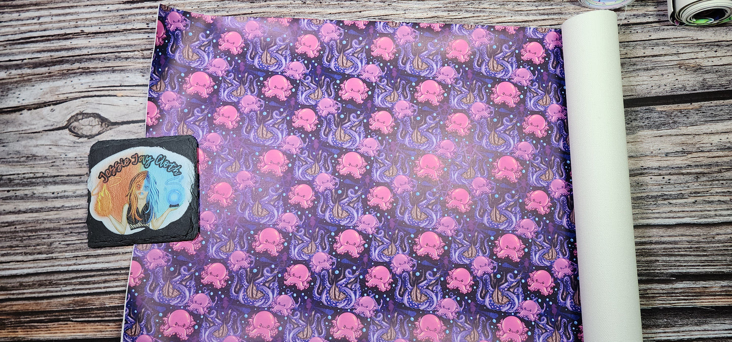 Custom Card Wallet Pouch | 2 Snap Closures | Vinyl or Faux leather