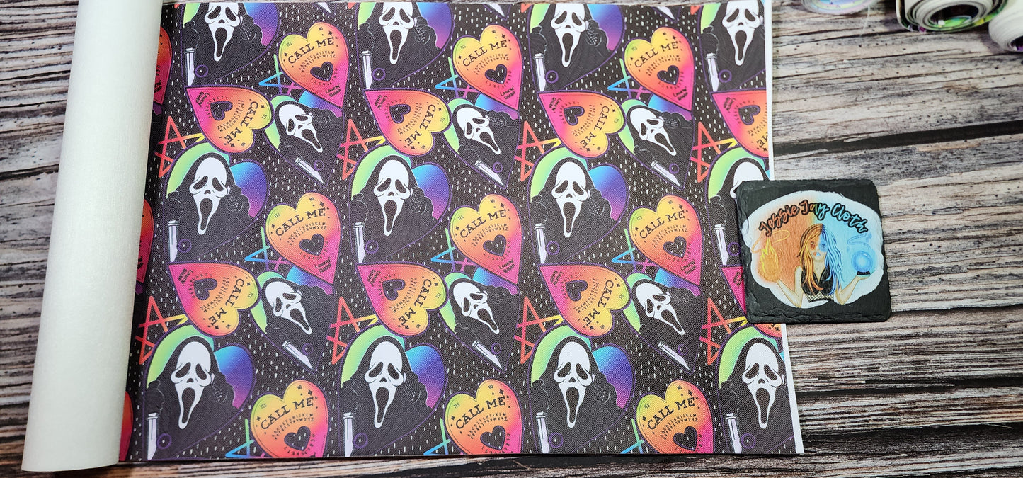 Custom Card Wallet Pouch | 2 Snap Closures | Vinyl or Faux leather