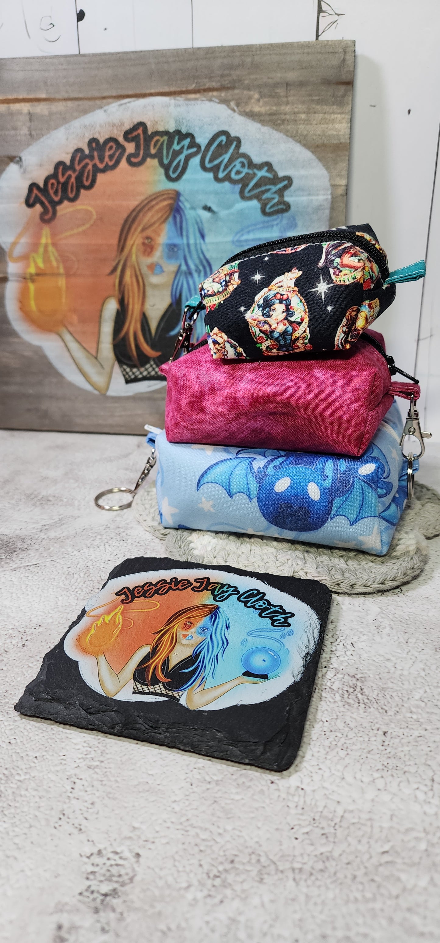Custom Itty Bitty Boxy Bag | 3 Sizes to choose | Optional Add on's