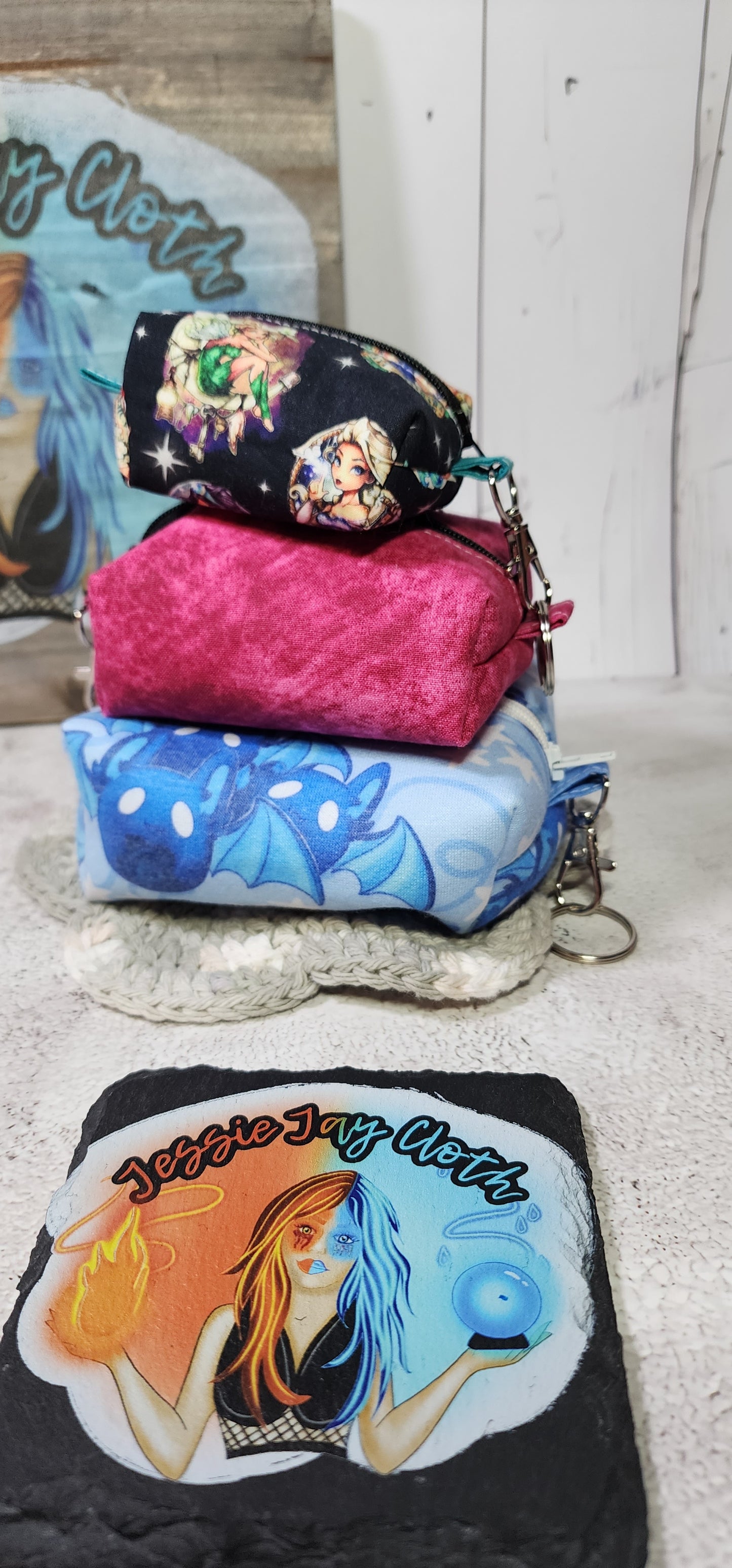 Custom Itty Bitty Boxy Bag | 3 Sizes to choose | Optional Add on's