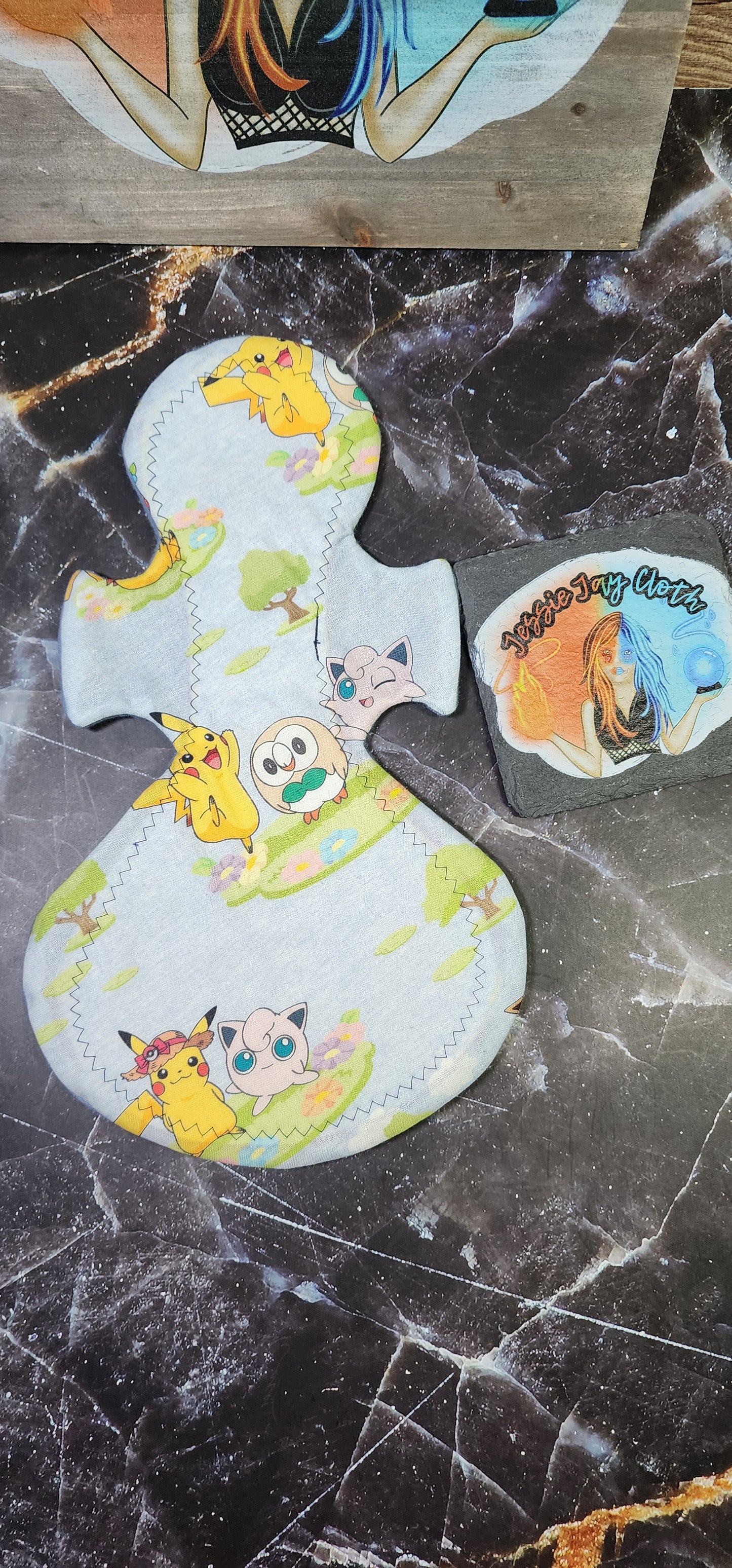 Regular Belle of the ball | Custom Cloth Pad | 9/11/12.5 | Flared Style for front or back bleeders