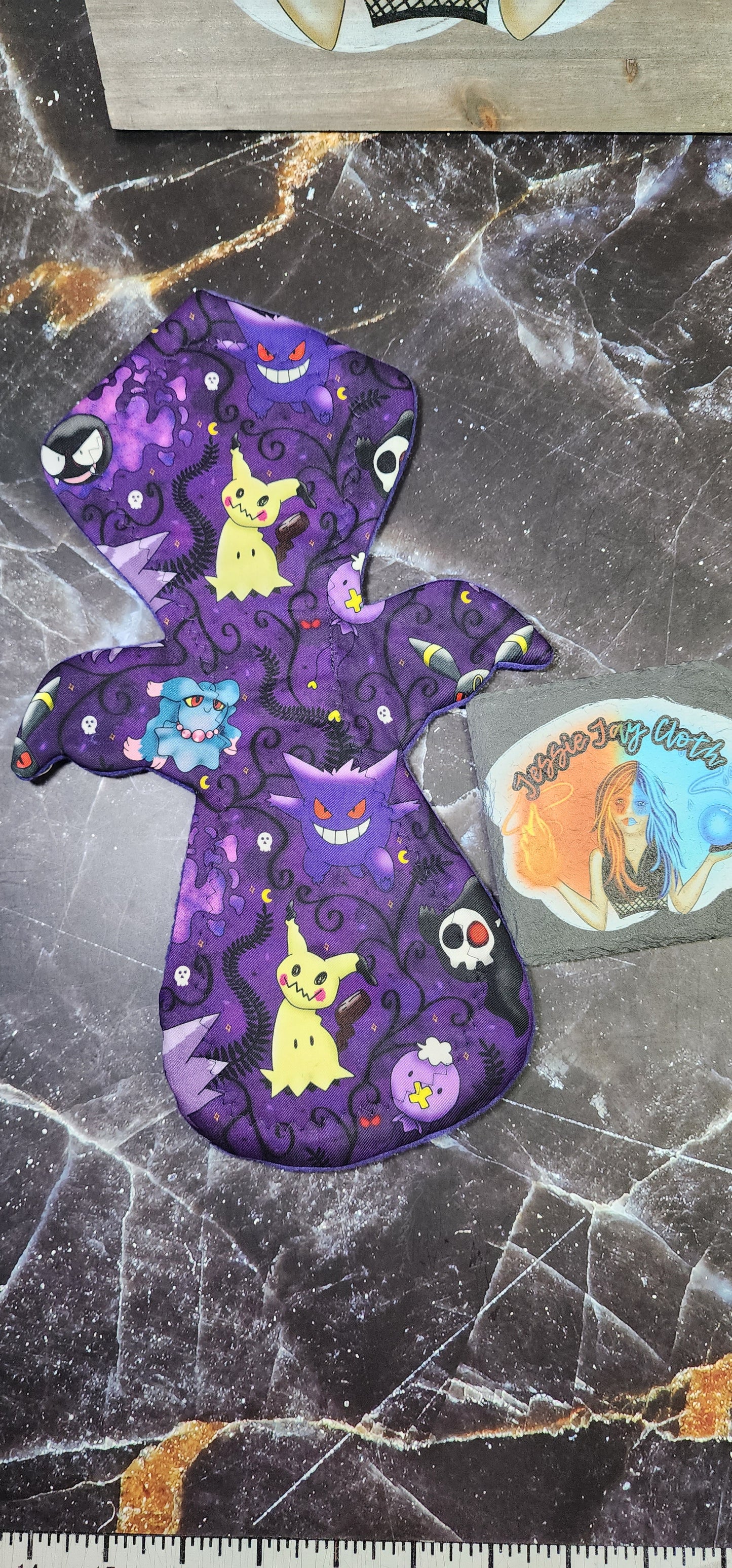 Miss Grace | Custom Cloth Pad | 8.5/10.5/11.5/13/14 | 2.75" Snapped Width