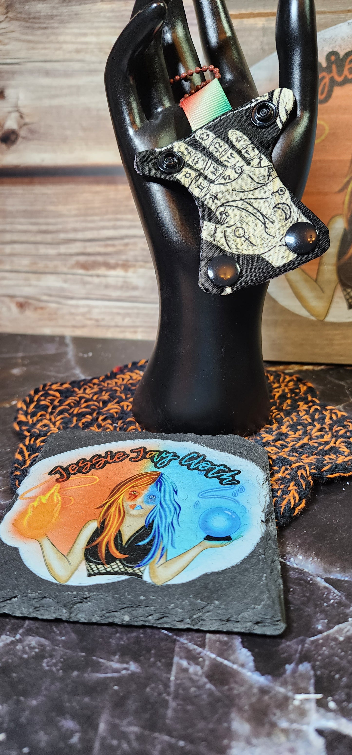 Spooky, Horror Cloth Diaper & Cloth Pad Keychain | Set or Singles