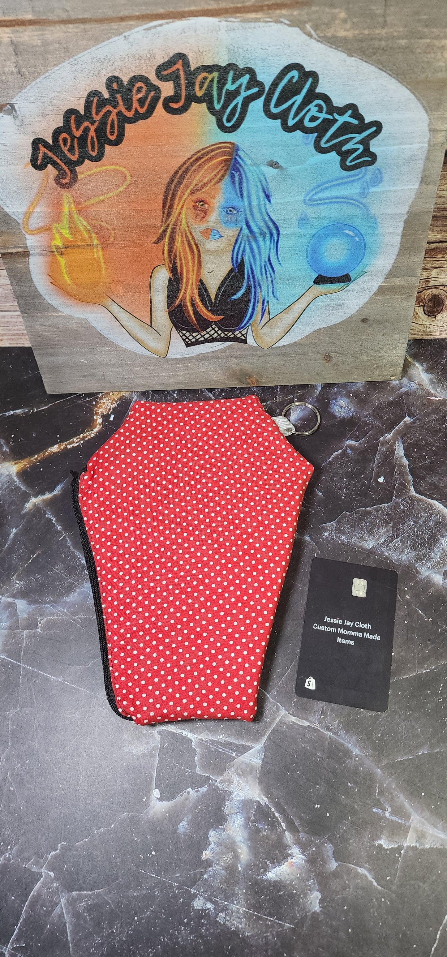 RTS Chik Fast Food Coffin Wallet | 5 Card Slots | Seconds quality Zipper