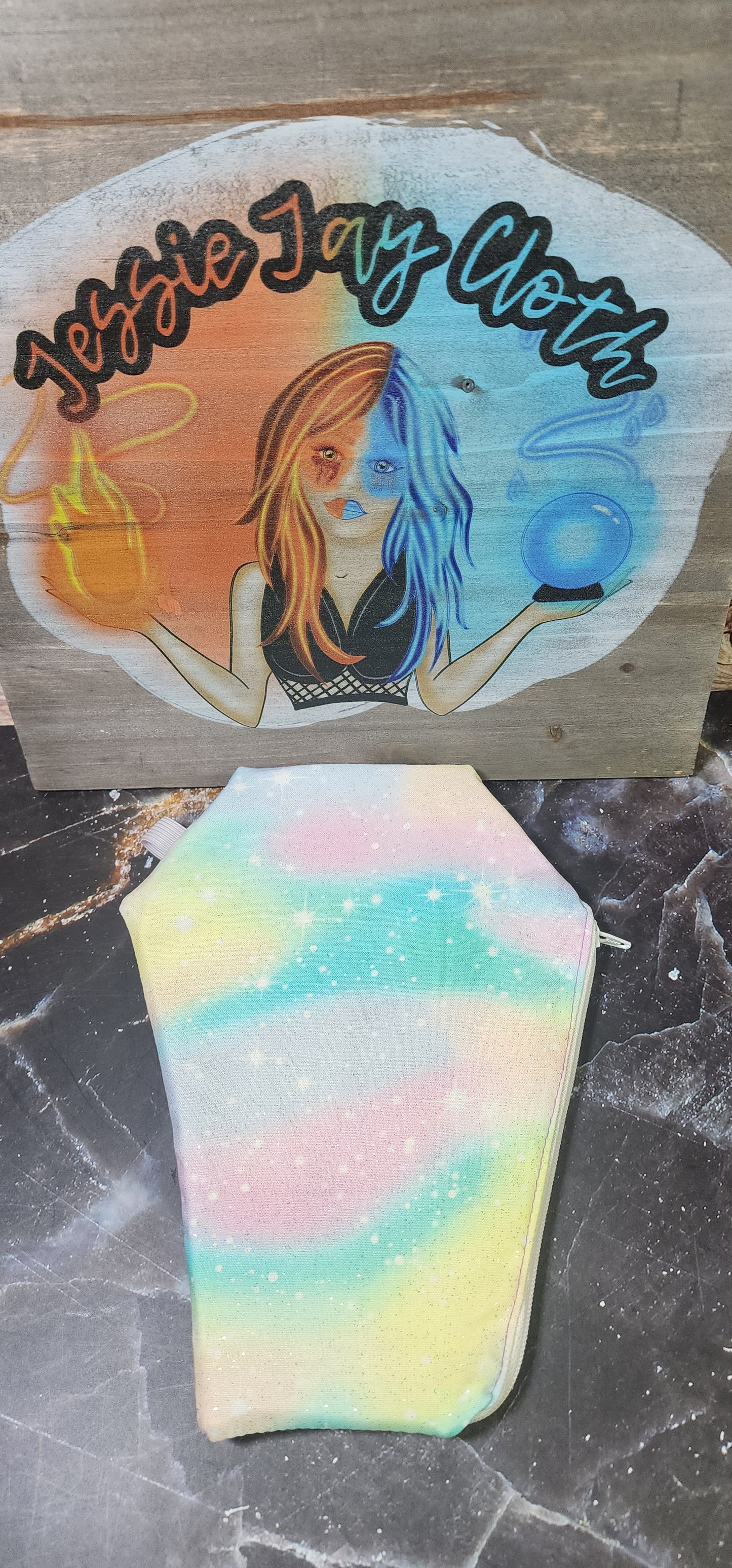 RTS Power Puff, Super Power, Pastel | Coffin Wallet |