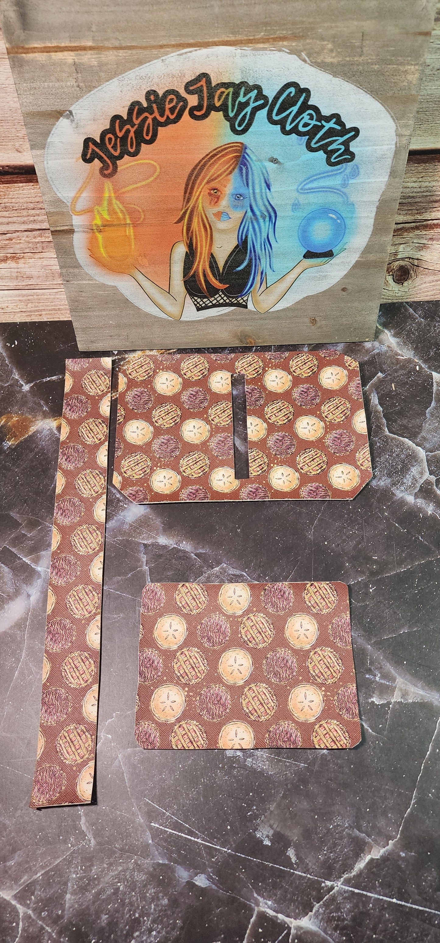 Pies, Fall, Autumn, Pocket Pal Wallet | Card Holder, Wristlet | Set or Singles