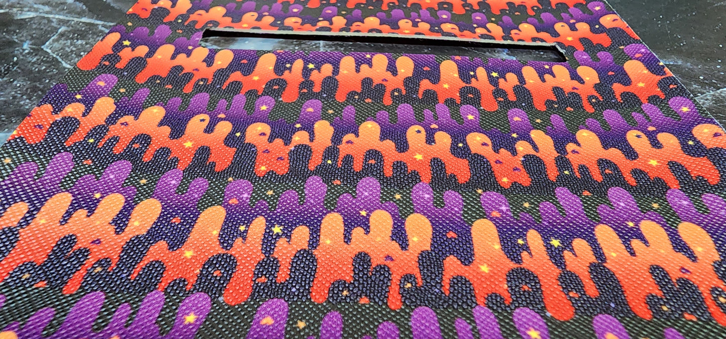 Halloween Color Drip Fall Pocket Pal Wallet | Card Holder, Wristlet | Set or Singles