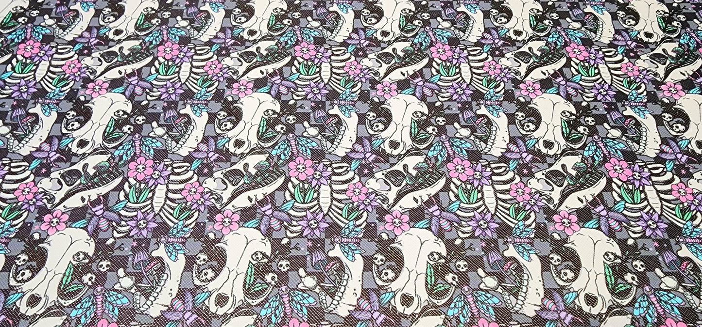 CUSTOM | Bloom From Bones | Coffin Wristlet Wallet | Add on