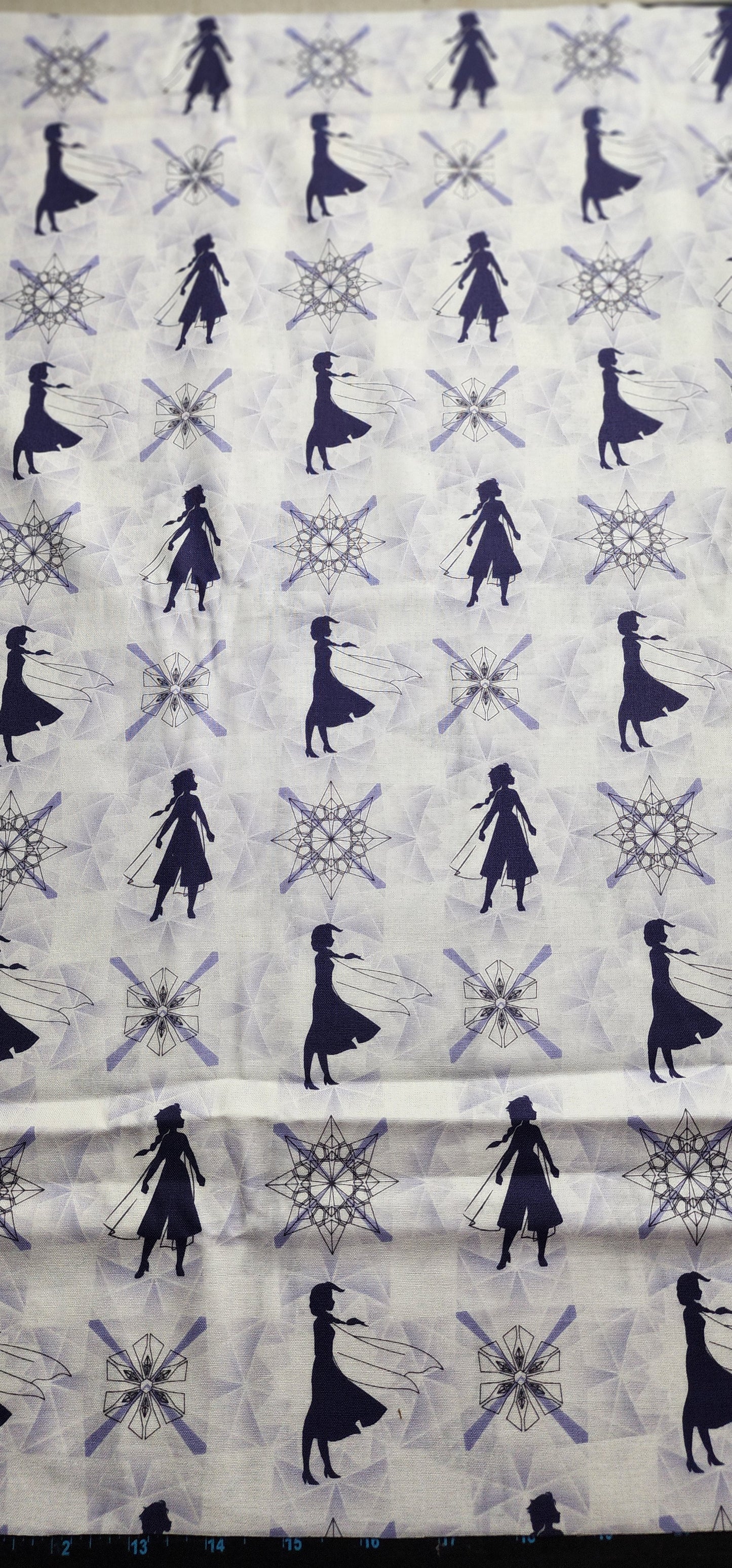 Frozen Girls, MEDIUM Grocery Bag Holder | Pre-cut just needs sewn together