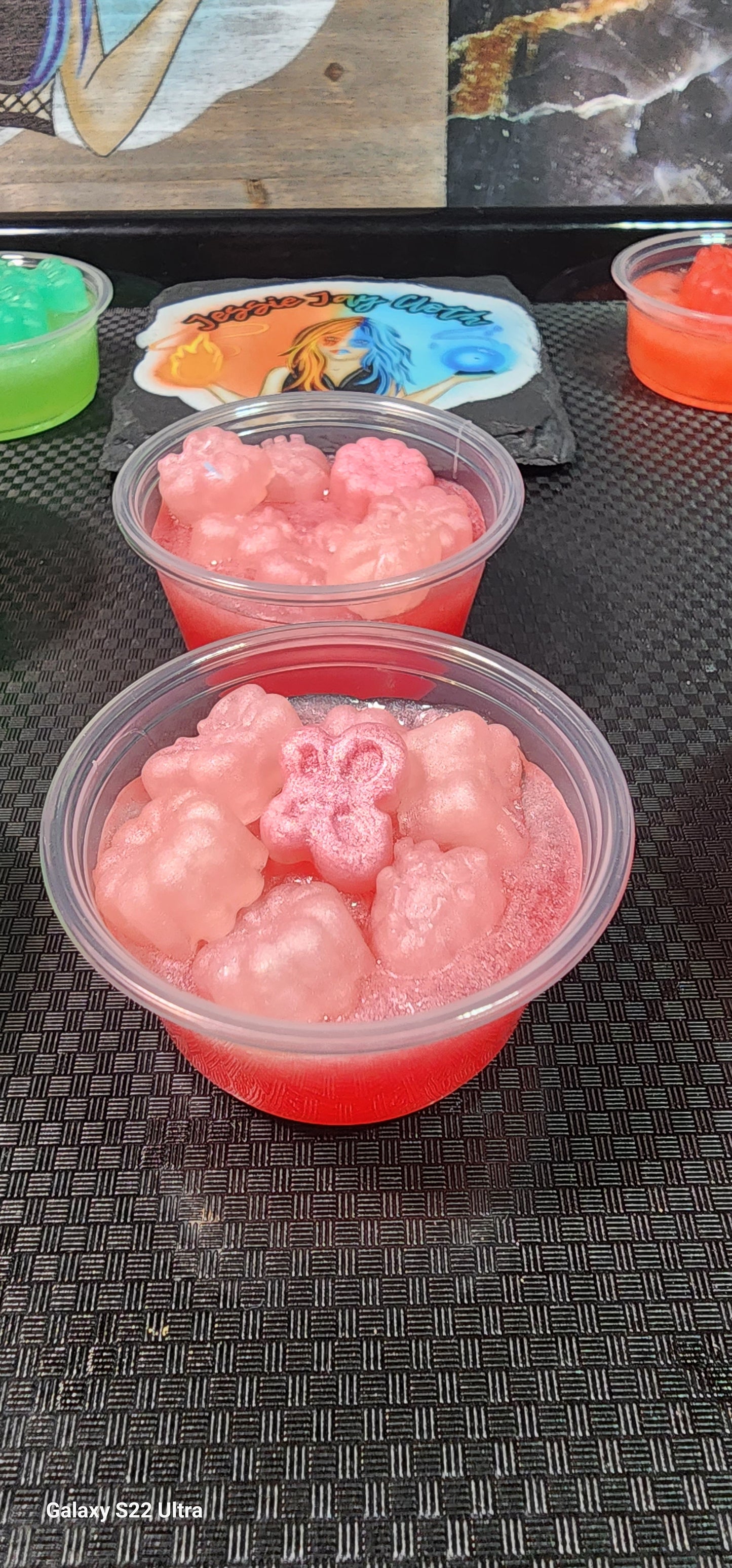 2 Oz Jelly Soap Shots | Looks just like Jello Shots! | Optional Soap Embeds!