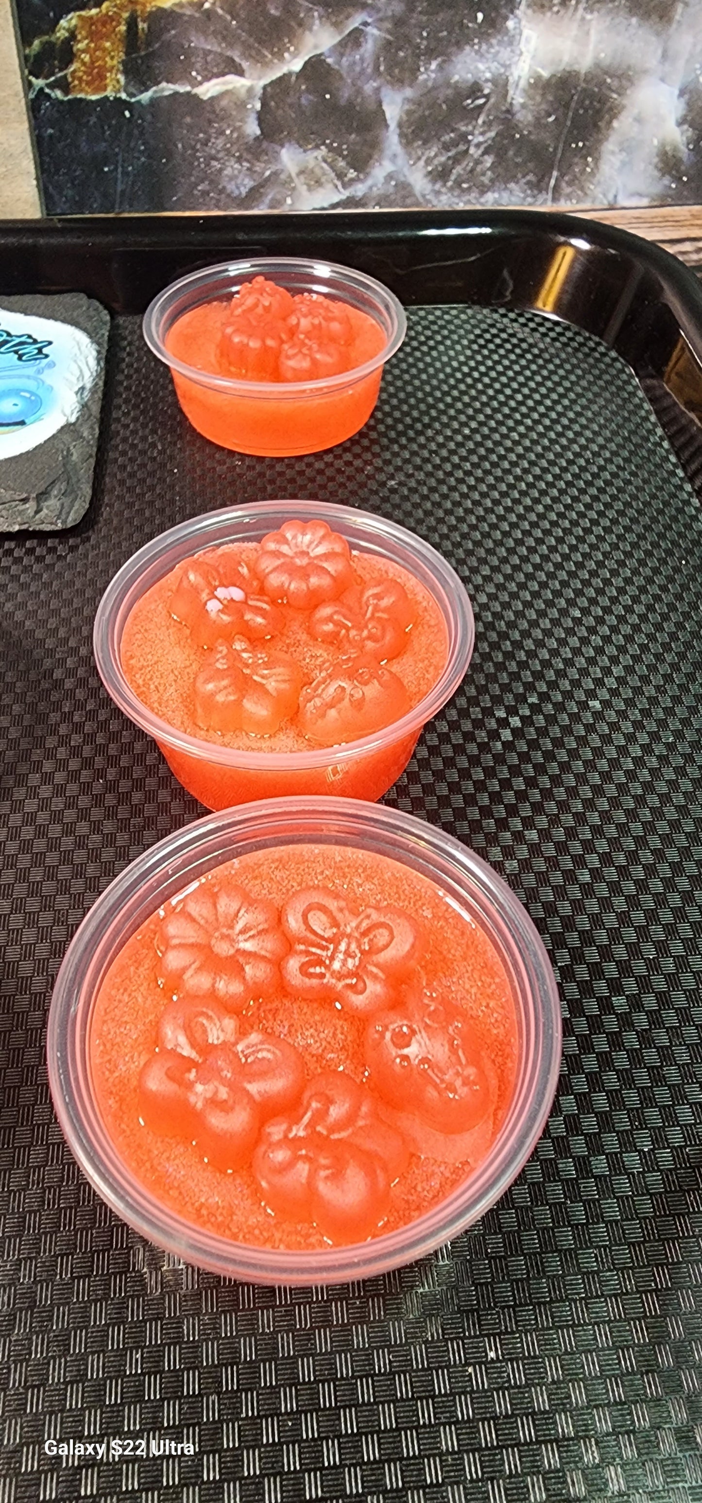 2 Oz Jelly Soap Shots | Looks just like Jello Shots! | Optional Soap Embeds!