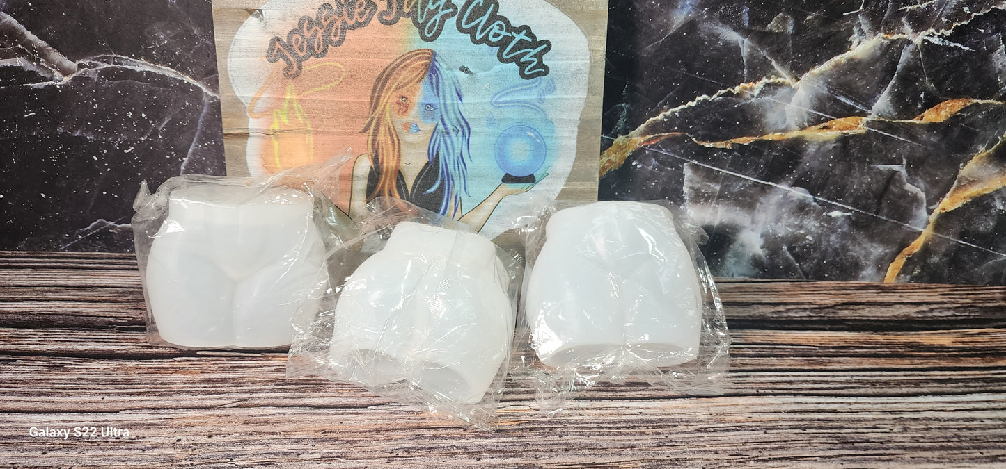 LARGE Bubble Booty Silicone Mold x3 | Make Candles, Resin, Soap etc.