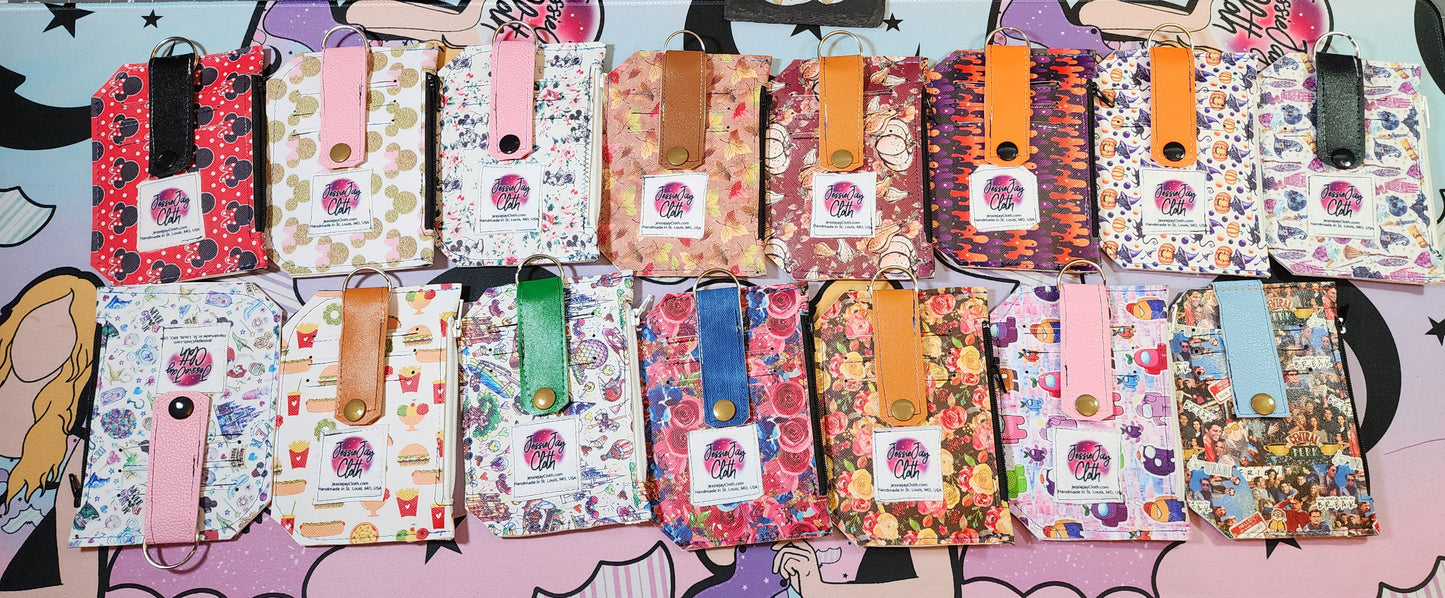 Pies, Fall, Autumn, Pocket Pal Wallet | Card Holder, Wristlet | Set or Singles