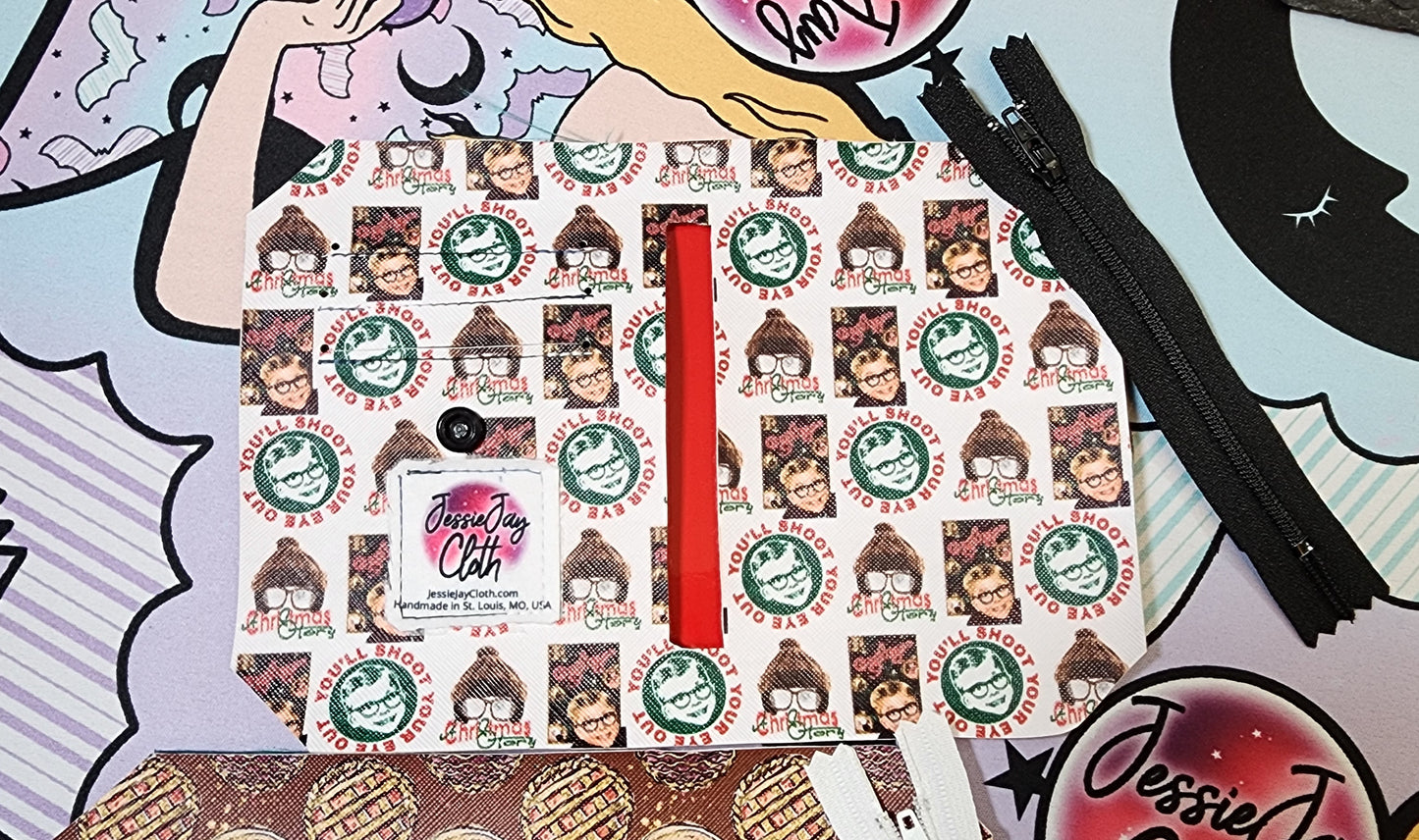 Christmas, You'll shoot your eye out, Pocket Pal Wallet | Card Holder, Wristlet | Set or Singles