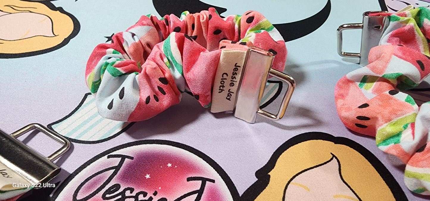 Watermelon Scrunchie Key Fob | Wristlet