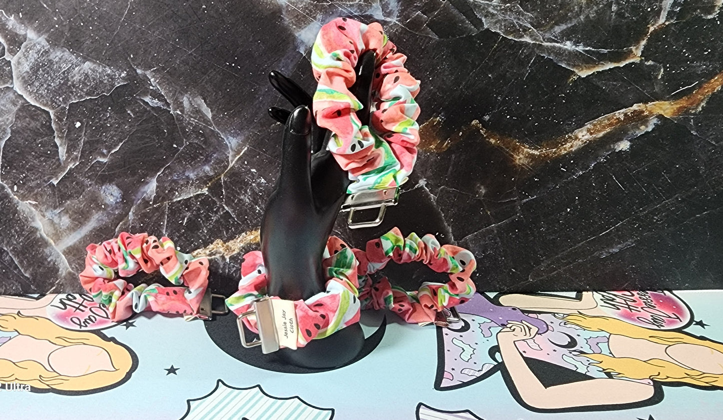 Watermelon Scrunchie Key Fob | Wristlet