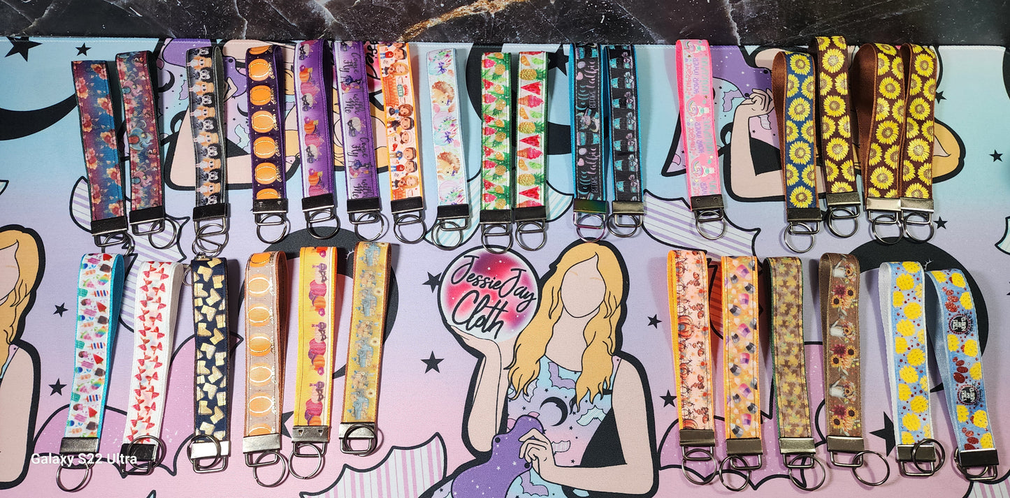 Wholesale Wristlet Key Fobs | 2 Layers SEWN BY ME | Bulk buy for gifts | Wrist strap | Key Chain |