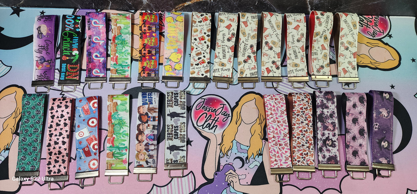 Wholesale Wristlet Key Fobs | 2 Layers SEWN BY ME | Bulk buy for gifts | Wrist strap | Key Chain |