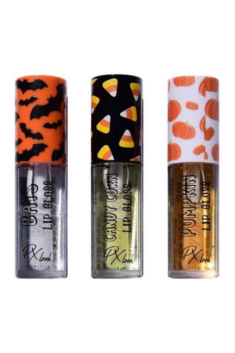 Halloween Candy Lip Gloss | 3 Designs | Sweet Candy Scent | Buy 2 get 1 free