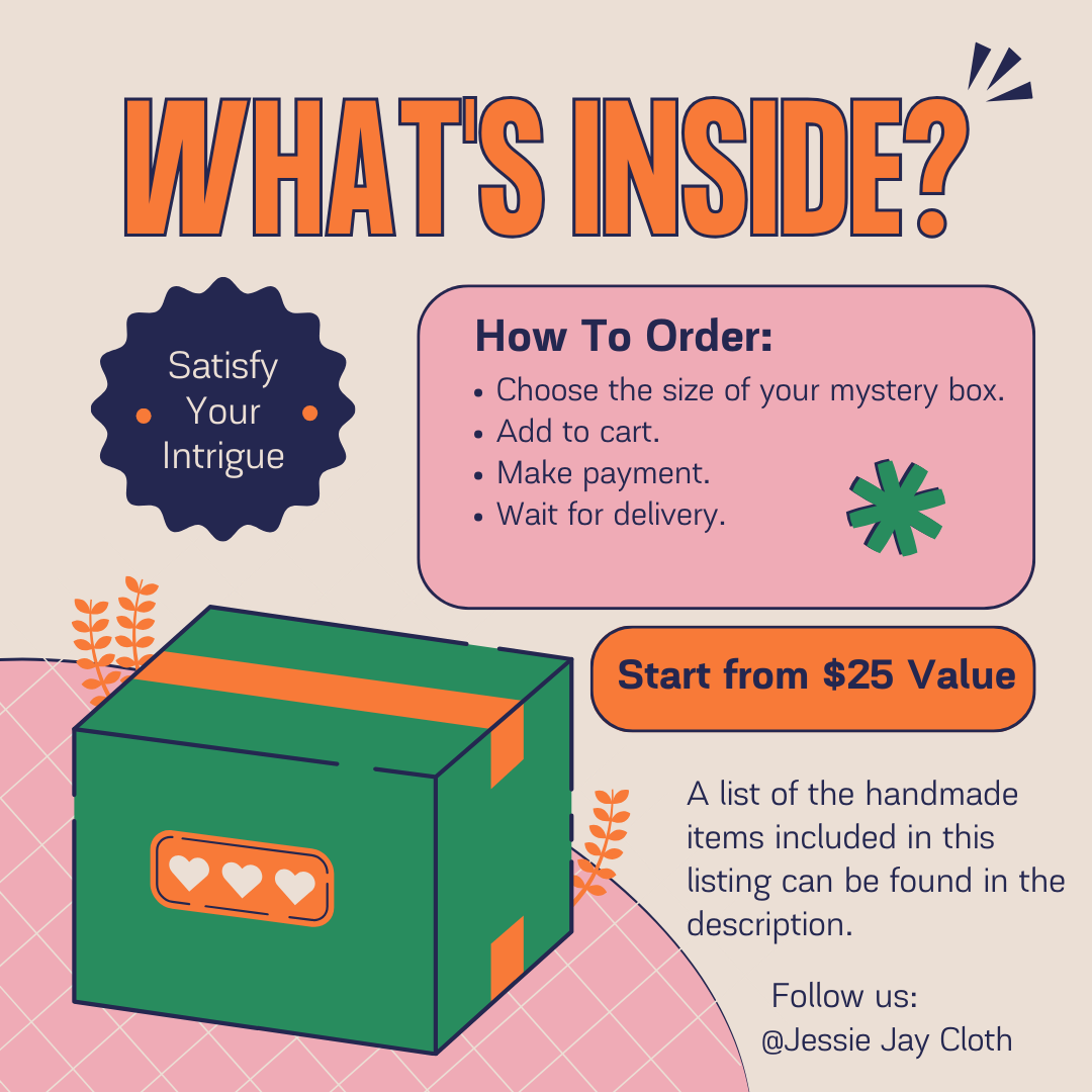 Inventory Mystery Box | Grab Bag, Handmade Items | Discounted Bundles - NO COUPONS