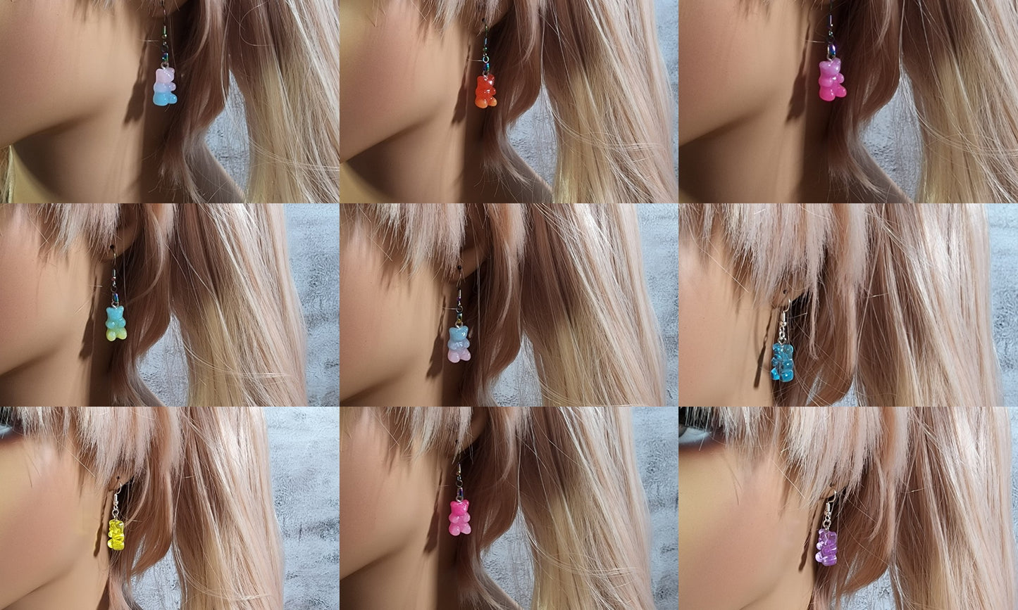 1-2 Scoops of Cute Kawaii or Spooky Earrings | 200+ variations Stud, dangles, drop dangles |