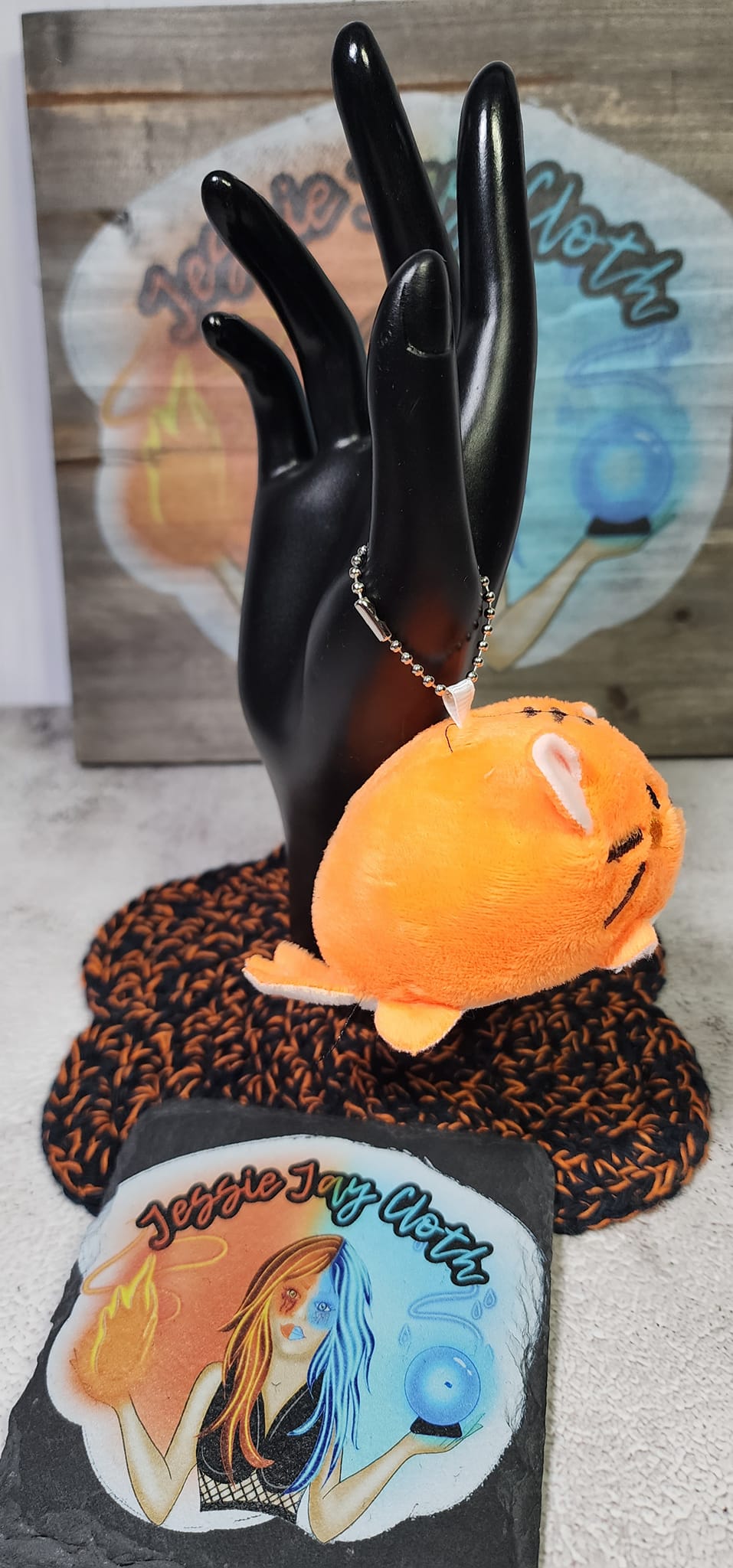 Small Kawaii, Chunky, Cat Keychain | Add On | 4 Colors | Plush Pillow