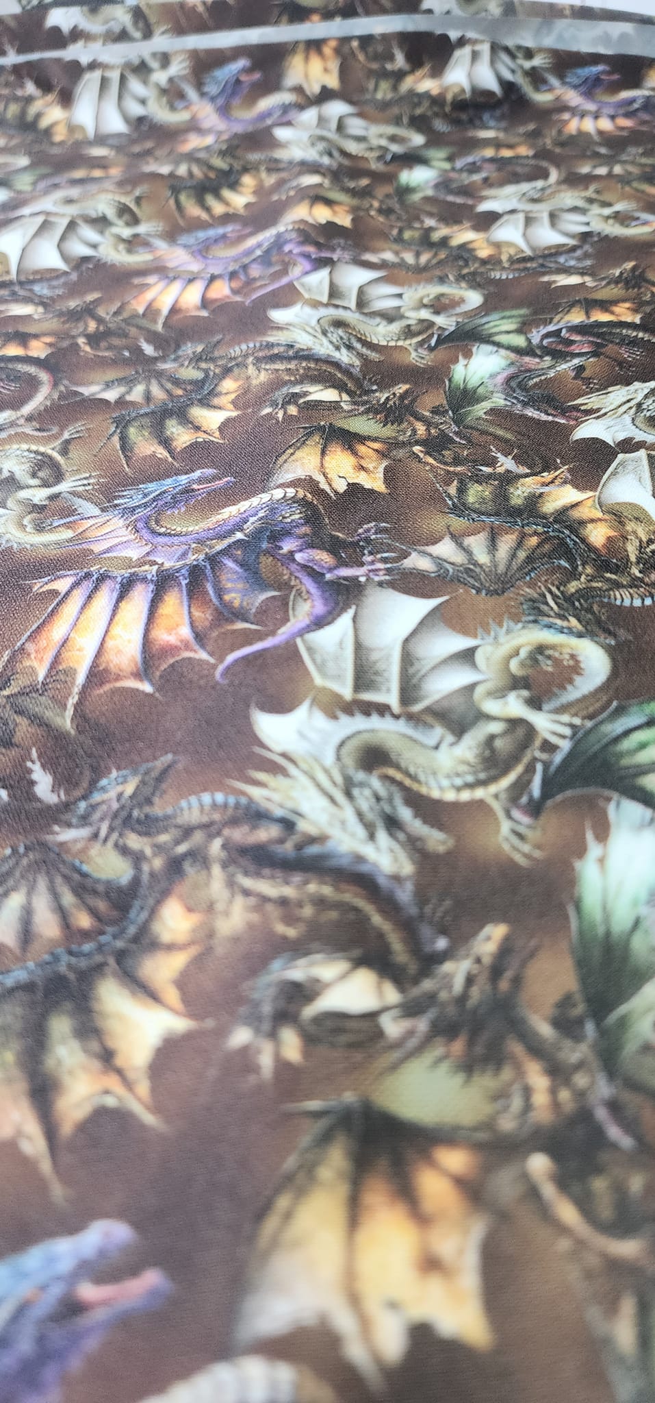Realistic Dragons, Custom PUL Lined Pad Wrapper | Wet bag | | Multi Use bag | 4 sizes to choose from