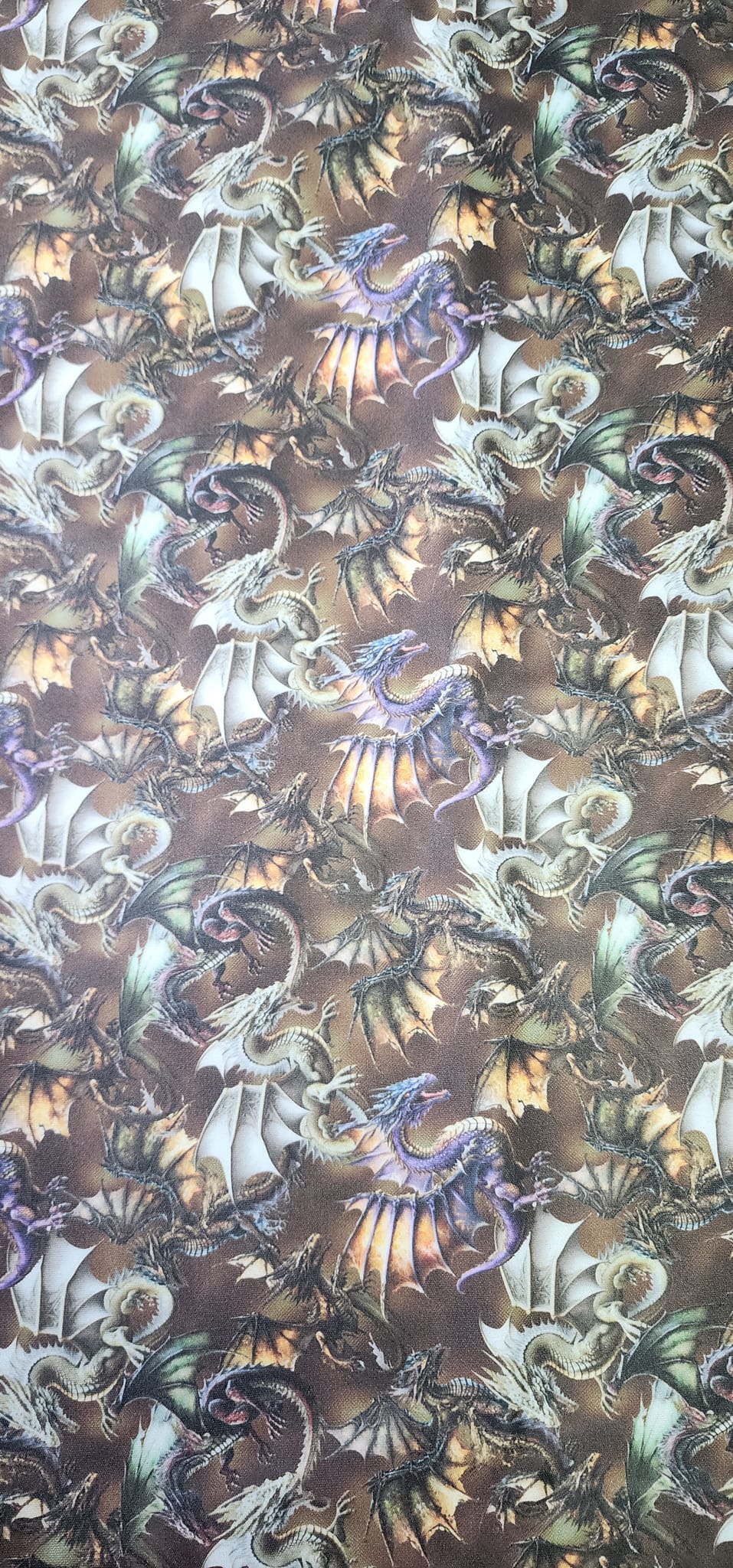 Realistic Dragons, Custom PUL Lined Pad Wrapper | Wet bag | | Multi Use bag | 4 sizes to choose from