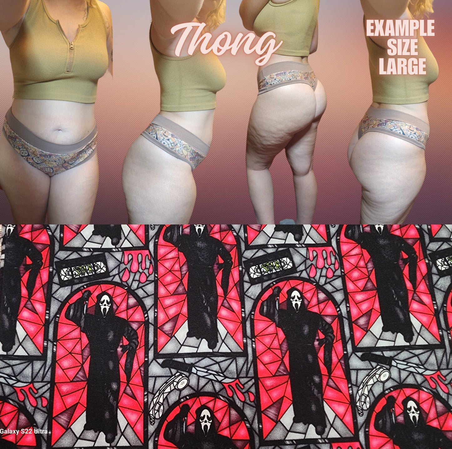 Anime, Horror, Cartoon x6 Prints | Thondlewear, Thongs for every body | Elastic or Knit Bands