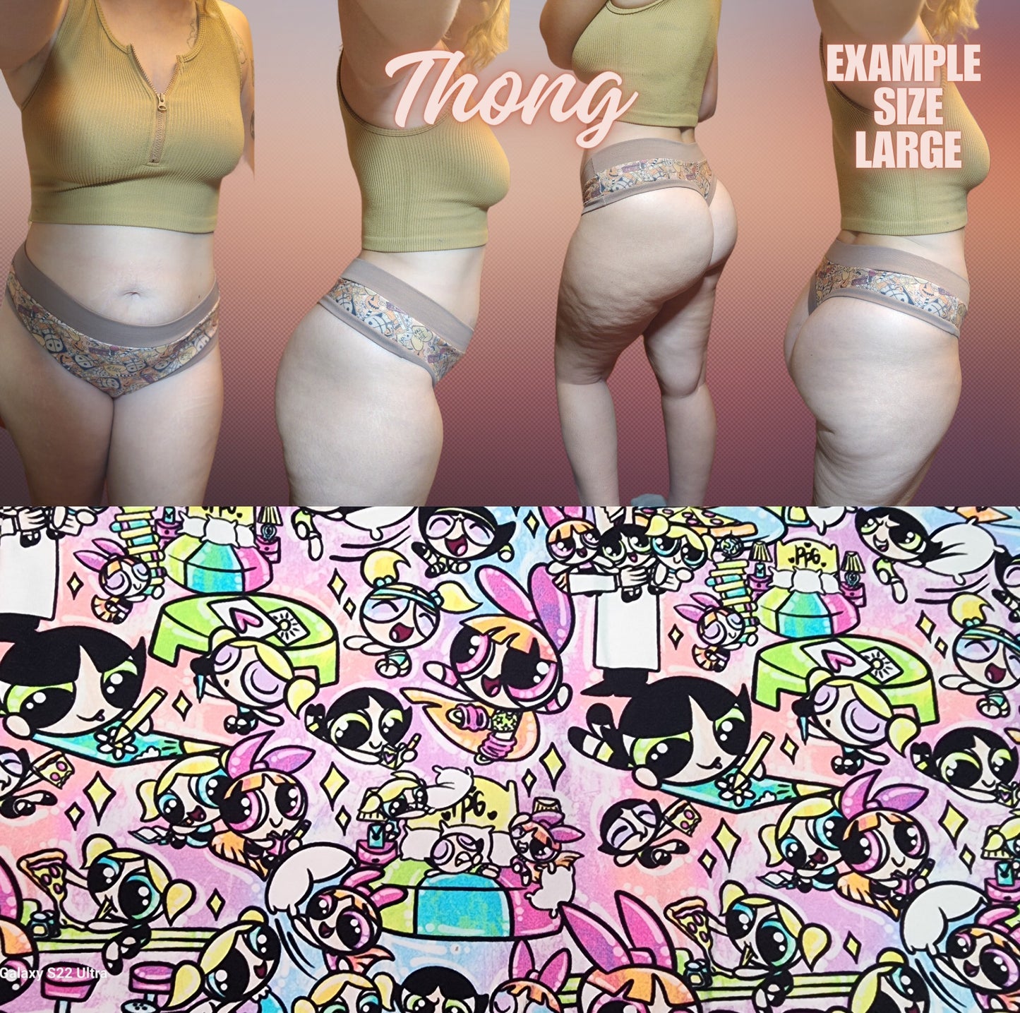 Anime, Horror, Cartoon x6 Prints | Thondlewear, Thongs for every body | Elastic or Knit Bands