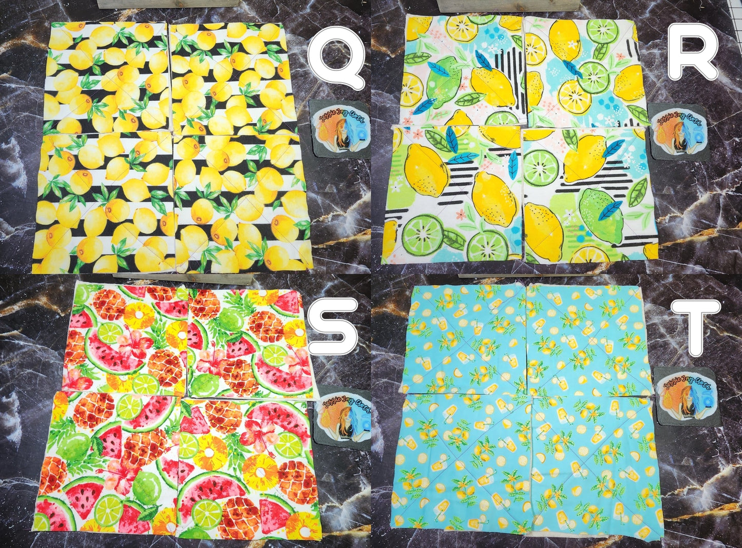 Semi-Custom Microwavable Bowl Cozy | 2 Corner options | Size Small
