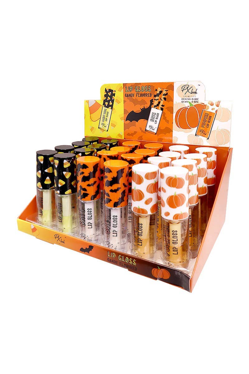 Halloween Candy Lip Gloss | 3 Designs | Sweet Candy Scent | Buy 2 get 1 free