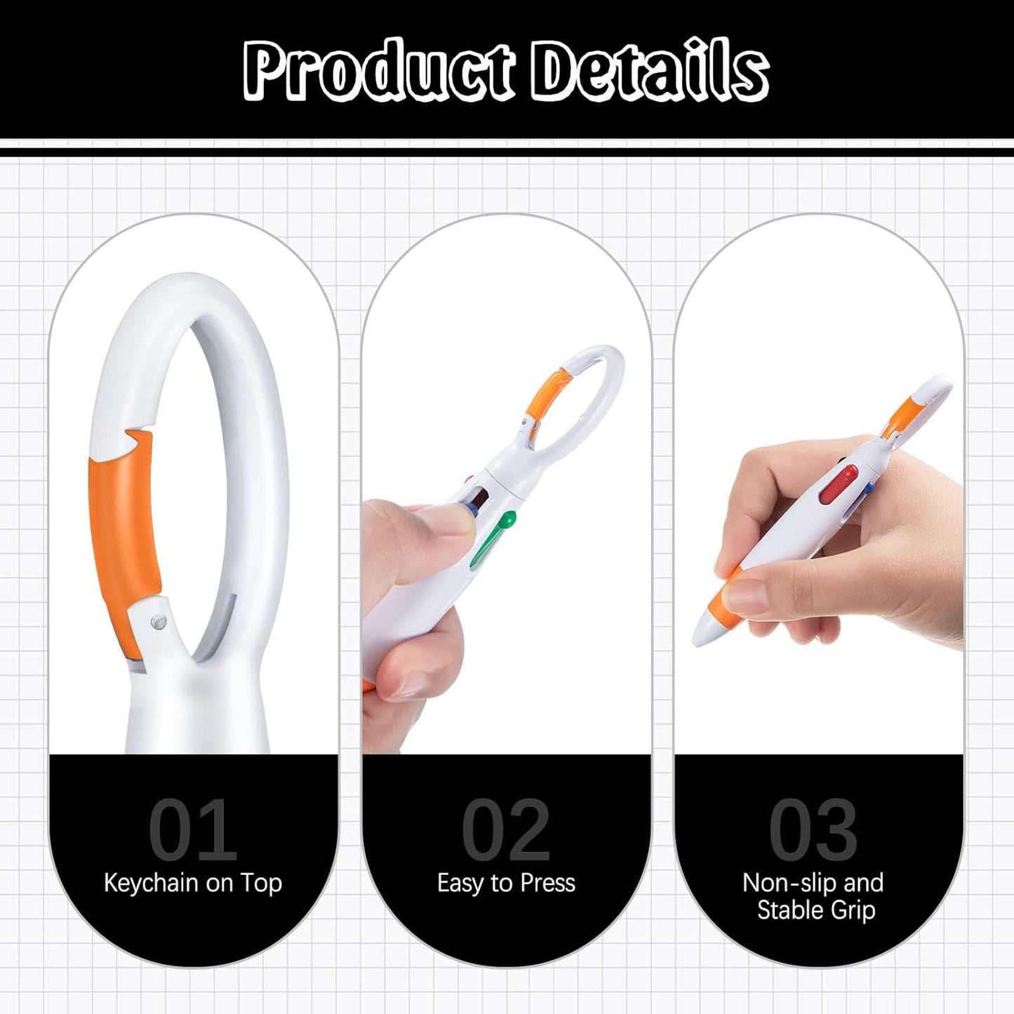 Solid Orange | Moondance Note Pad Holder | Comes in 3 Sizes |