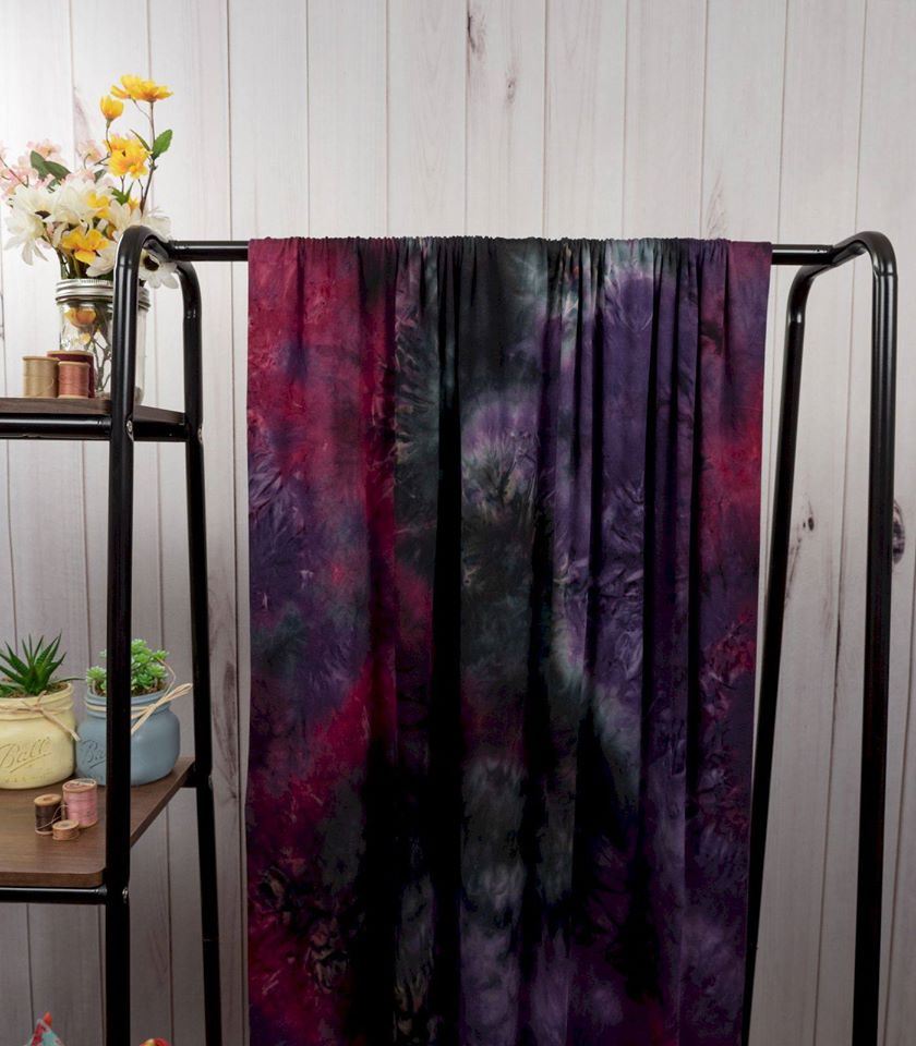 Black, Eggplant, Magenta Tie-Dye,| Bunzies Underwear | Choose Briefs, Booty, or Super Booty