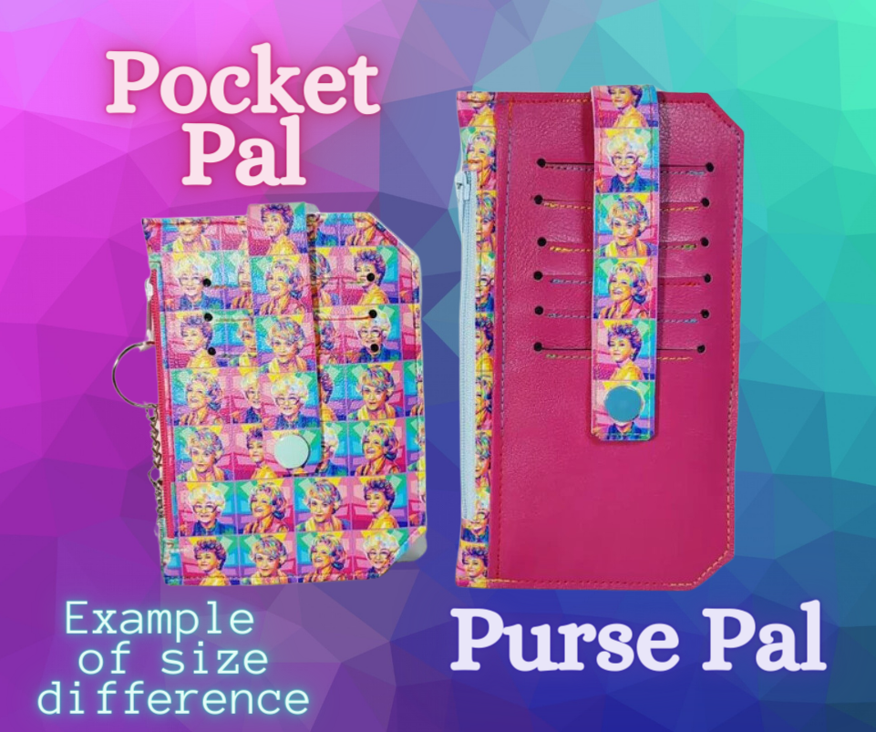 Fast Food, Taco, Burger etc. | Pocket Pal Wallet | Card Holder, Wristlet | Set or Singles