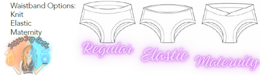 Baby Blue, Teal, Purple Tie-Dye | Bunzies Underwear | Choose Briefs, Booty, or Super Booty