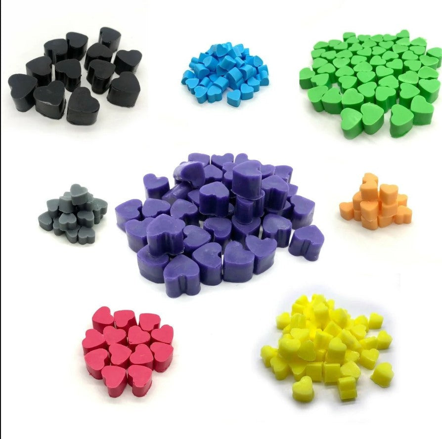 JELLY SOAP | Mini Heart Shape | Single Use Soaps |