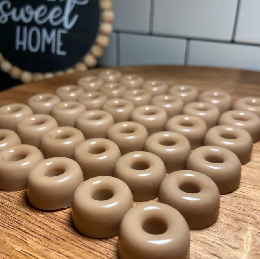 JELLY Soap | Mini Doughnut Shape | Single Use Soaps | Cloth Wipe Bits