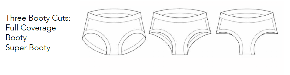 Wishing Bottle Mushroom | Bunzies Underwear | Choose Briefs, Booty, or Super Booty