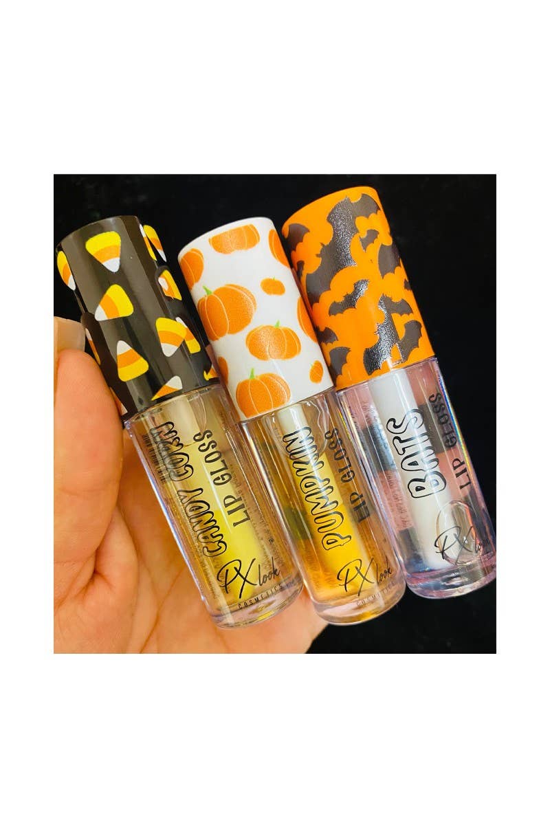 Halloween Candy Lip Gloss | 3 Designs | Sweet Candy Scent | Buy 2 get 1 free
