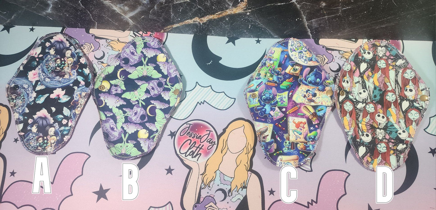 RTS 10" Reusable Panty Liners | Daily Use