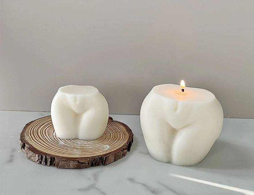 LARGE Bubble Booty Silicone Mold x3 | Make Candles, Resin, Soap etc.