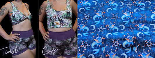 Custom 2-in-1 Crop Top | Water Type, Gotta Catch me all