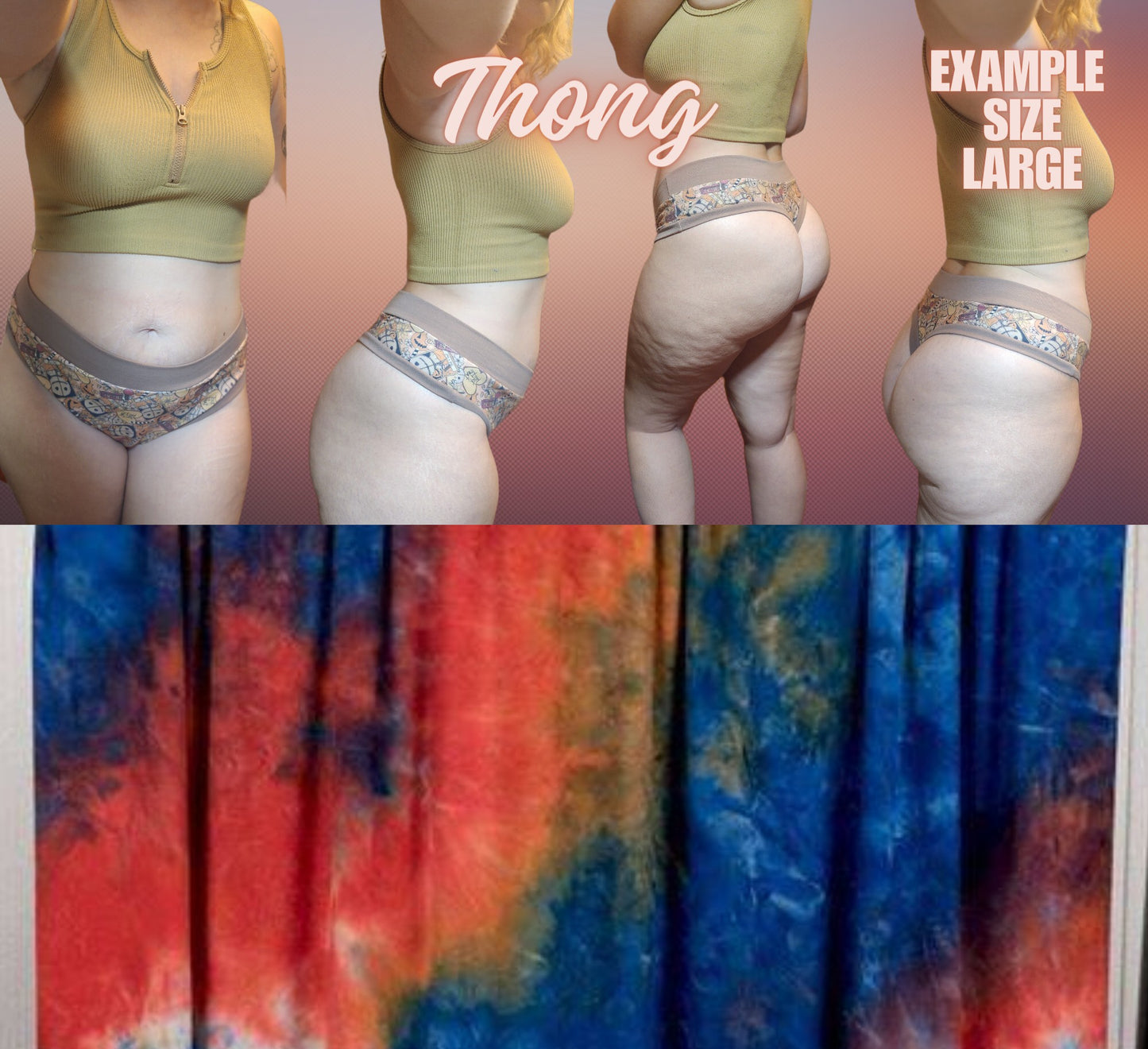 Skull, NBC, XMAS, Snake, Tie Dye x6 Prints | Thondlewear, Thongs for every body | Elastic/Knit Bands
