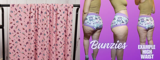 Dark Pink, Sombrero, Cactus | Bunzies Underwear | Choose Briefs, Booty, or Super Booty