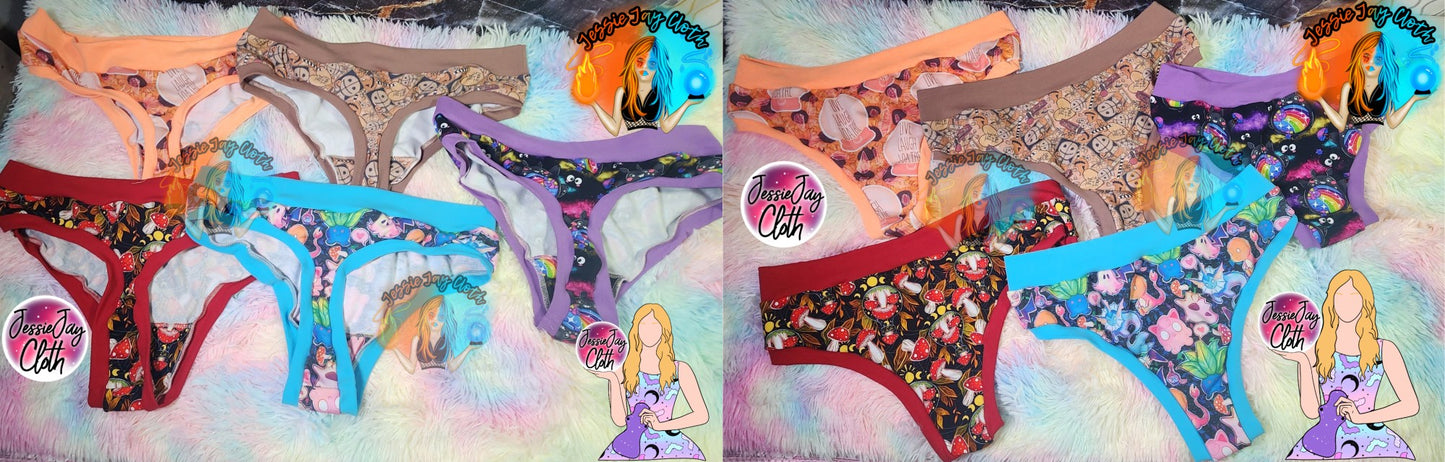 Pastel Beetle J & Lydia | Thondlewear Thong | Elastic or Knit Bands