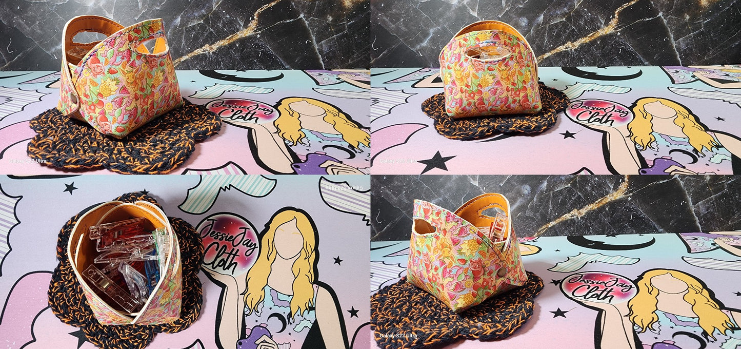 RTS Darling Mini Basket | Gotta Catch them All Fruit Inspired Art